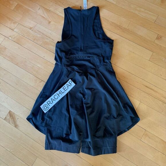 lululemon nulux running dress grey 8” size 4 - Picture 5 of 6
